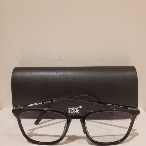 Montblanc Designer Eyewear - MB0089OK - Shiny Black Framed - Picture 8 of 8